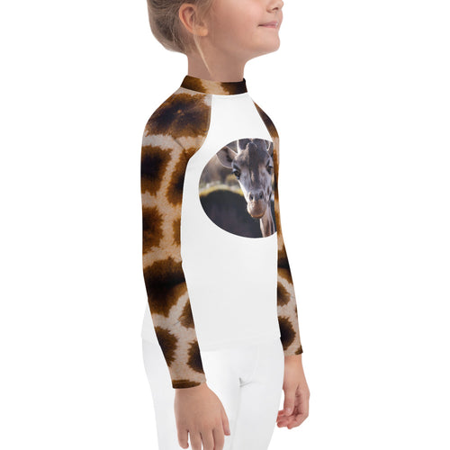 Kids Rash Guard - Giraffe