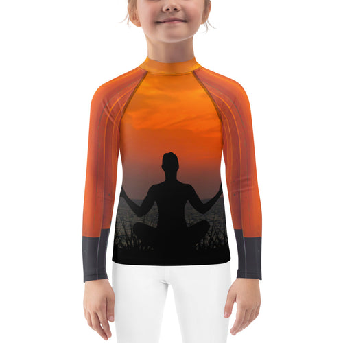 Kids Rash Guard - Meditation